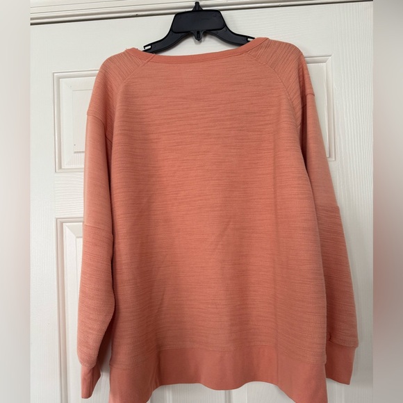 Keenly Textured Scoop-Neck Sweater women’s XL - Picture 2 of 4